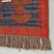 Multicolor Handcrafted Jute Vintage Dhurrie For Home